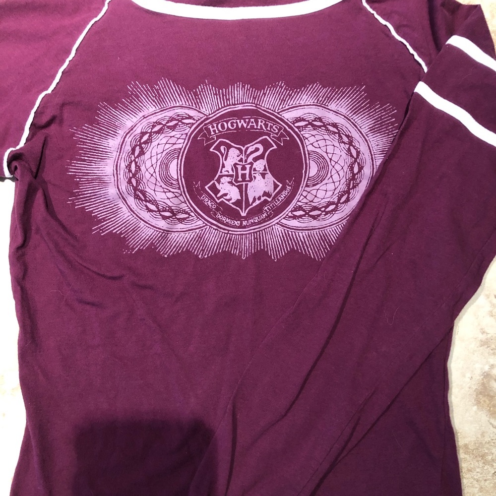 Harry Potter Hogwarts long sleeve tee shirt